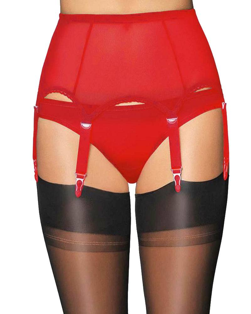 Lau Fashion Strumpfhalter Unterwäsche Strapsgürtel Dessous Hüfthalter Strapse Tanga S M L XL - P5182 Lagerräumung