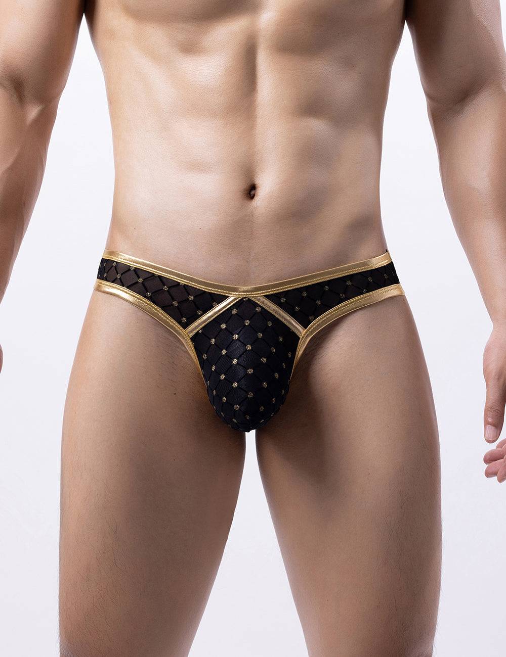 Lau Fashion Männer Tanga Unterhose Transparenter Netz String Fishnet Micro Unterwäsche Gay M/L Heißer Verkauf