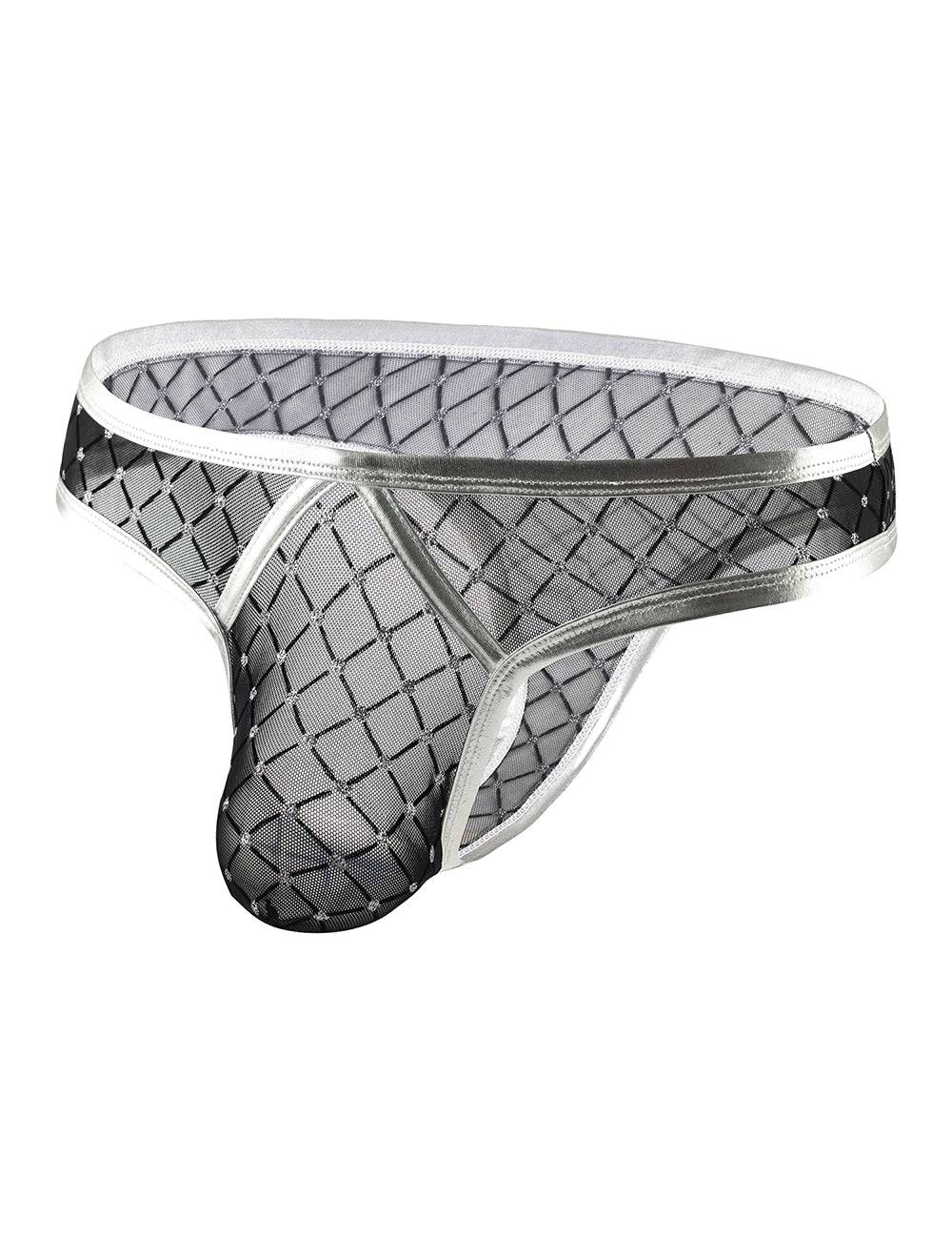 Lau Fashion Männer Tanga Unterhose Transparenter Netz String Fishnet Micro Unterwäsche Gay M/L Heißer Verkauf
