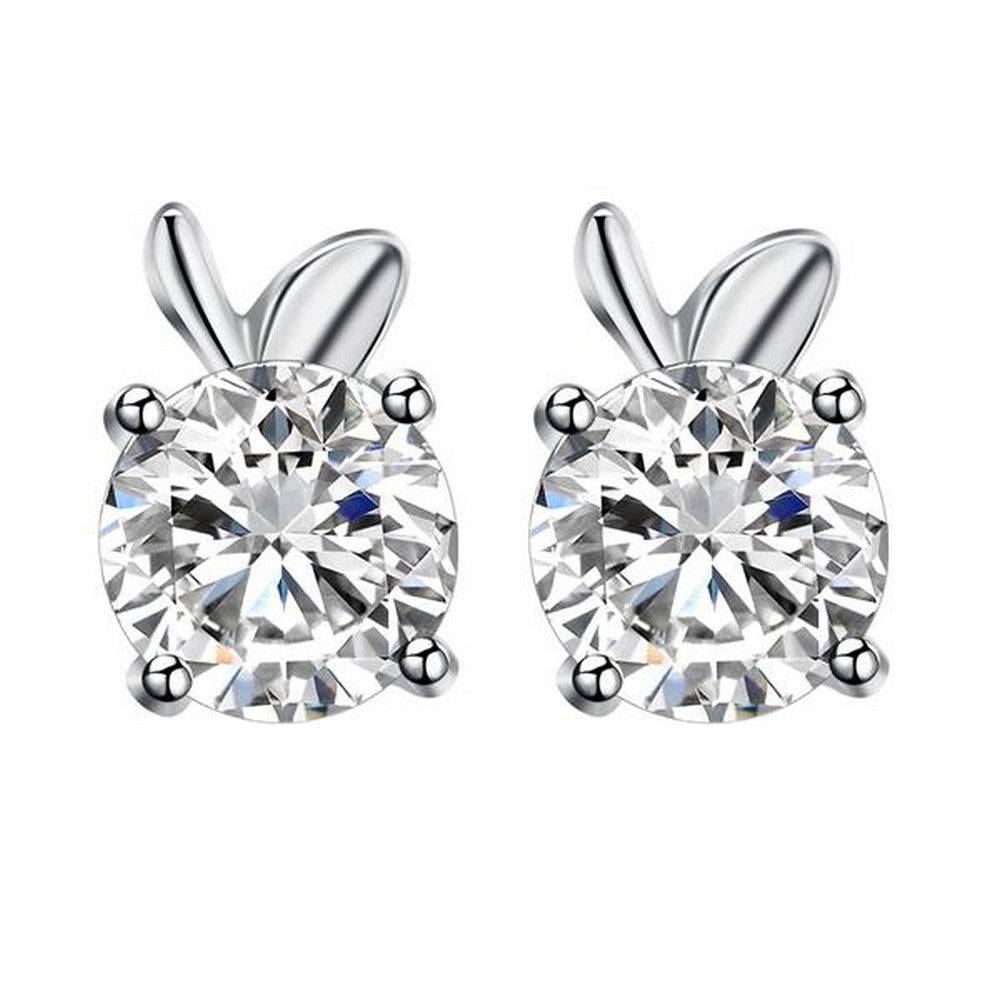 Lau Fashion 925 Sterling Silber Ohrstecker Apfel Appel Kinder Zirkonia Damen Ohrringe 5mm Online Shopping