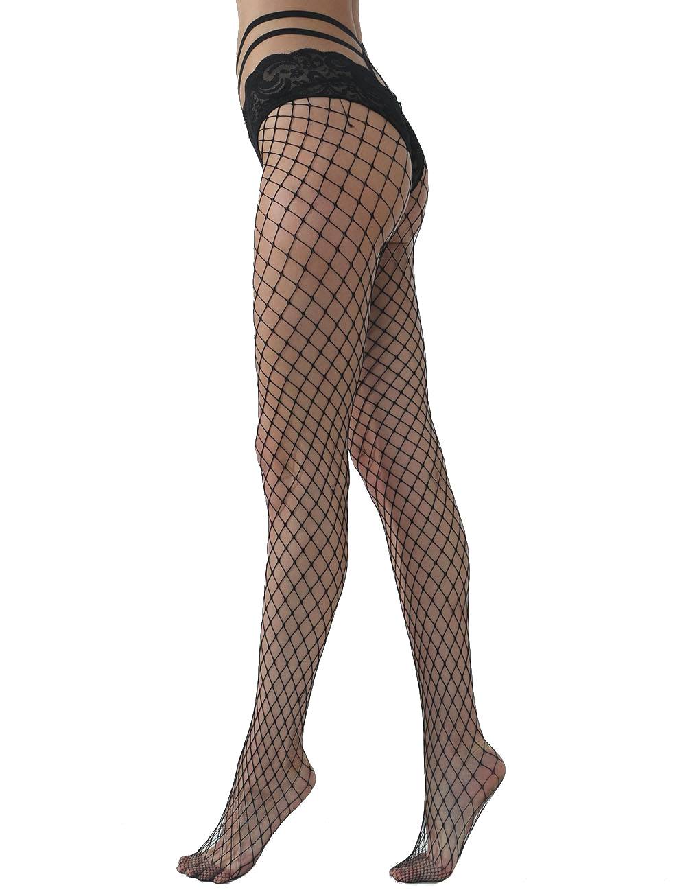 Lau Fashion Harness Strumpfhose Lange Netz Unterhose Strapse Strumpfband Gogo Schwarz S/M/L Begrenzte Freigabe
