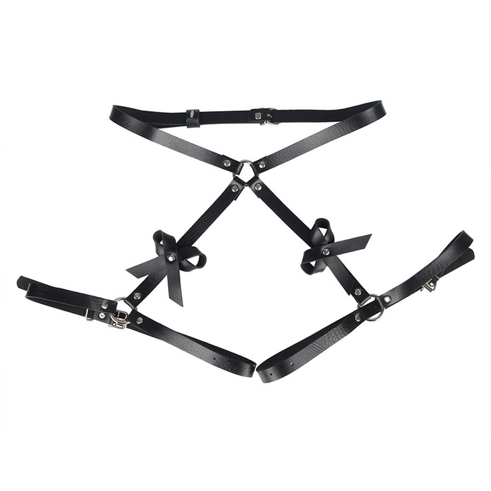 Lau Fashion Leder Harness Bondage SM Dessous BDSM Gothic Band Unterwäsche S/M/L Kostenloser Versand international