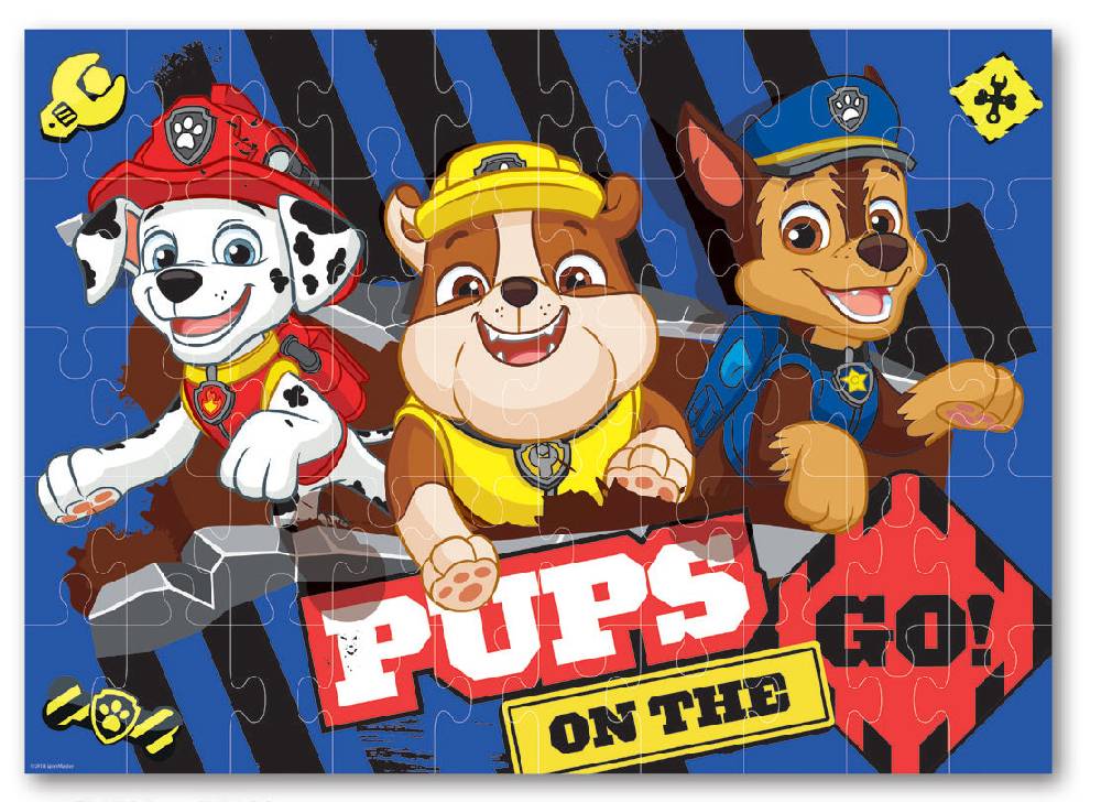 Lau Fashion Paw Patrol "Pups On The Go" Kinderpuzzle 50 Teile Kinder ab 3 Jahre Verkauf