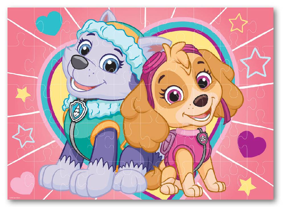 Lau Fashion Paw Patrol Love Liebe Skye Everest Kinderpuzzle 50 Teile Kinder ab 3 Jahre Angebote