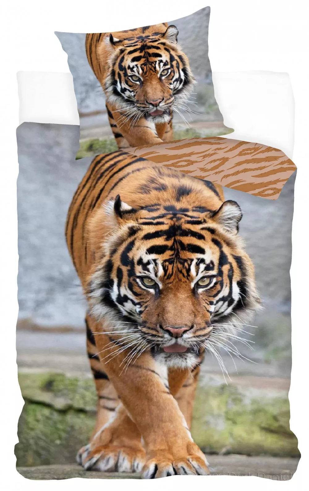 Lau Fashion Safari Tiere Wendebettwäsche Bettwäsche Set Bettbezug 140×200cm Versandkostenfrei