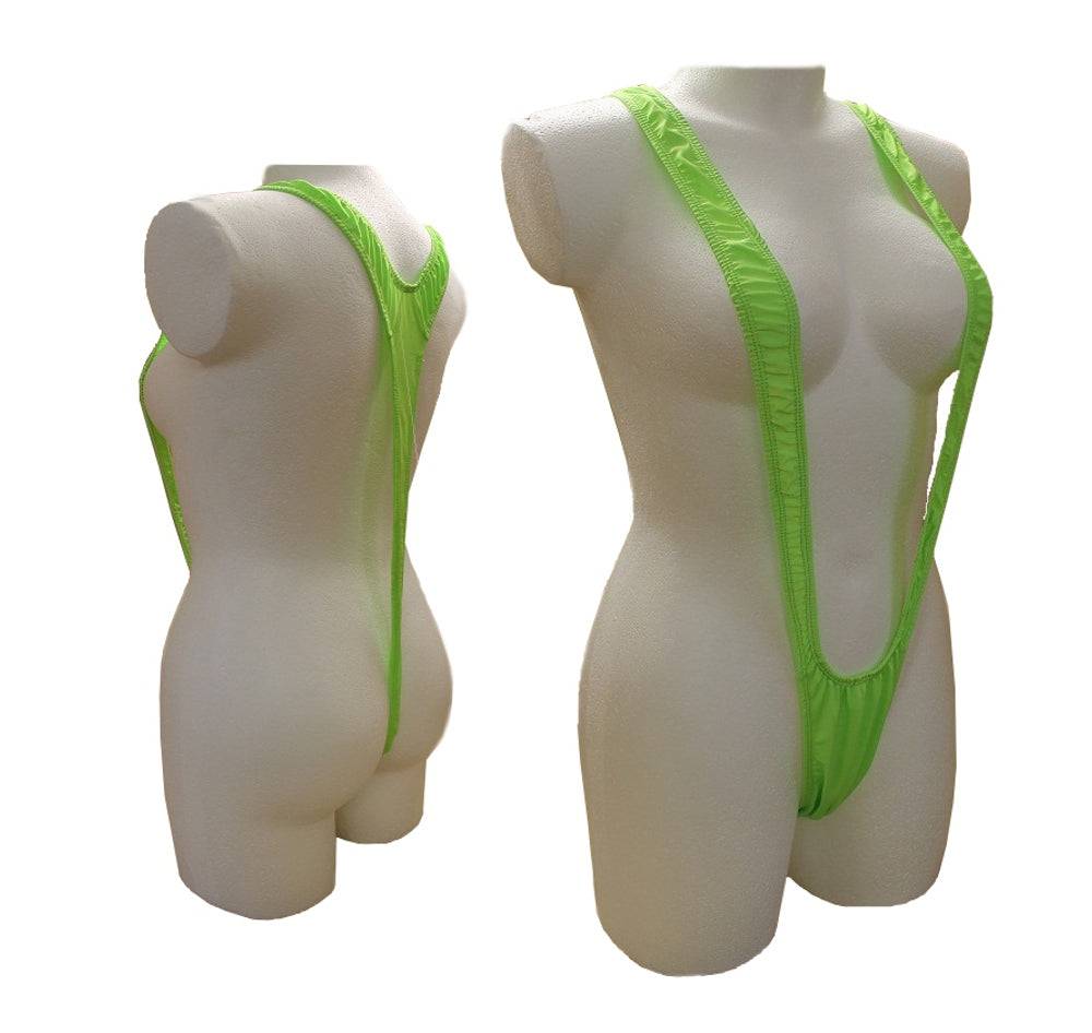 Lau Fashion Borat Tanga Badehose Mankini Badeanzug Kostüm C-String Einheitsgröße S/M Top Angebot