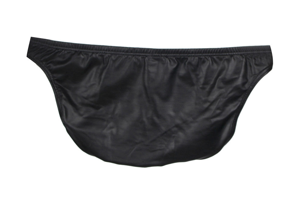 Lau Fashion Lack Leder Slip Herren Wetlook Boxershorts Männer Unterwäsche M/L/XL Große Rabatte