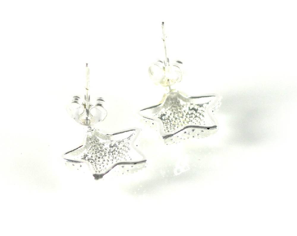 Lau Fashion Seestern Silber Damen Ohrstecker Kids Style Ohrringe Paar Deluxe Ø 13mm Osterangebot