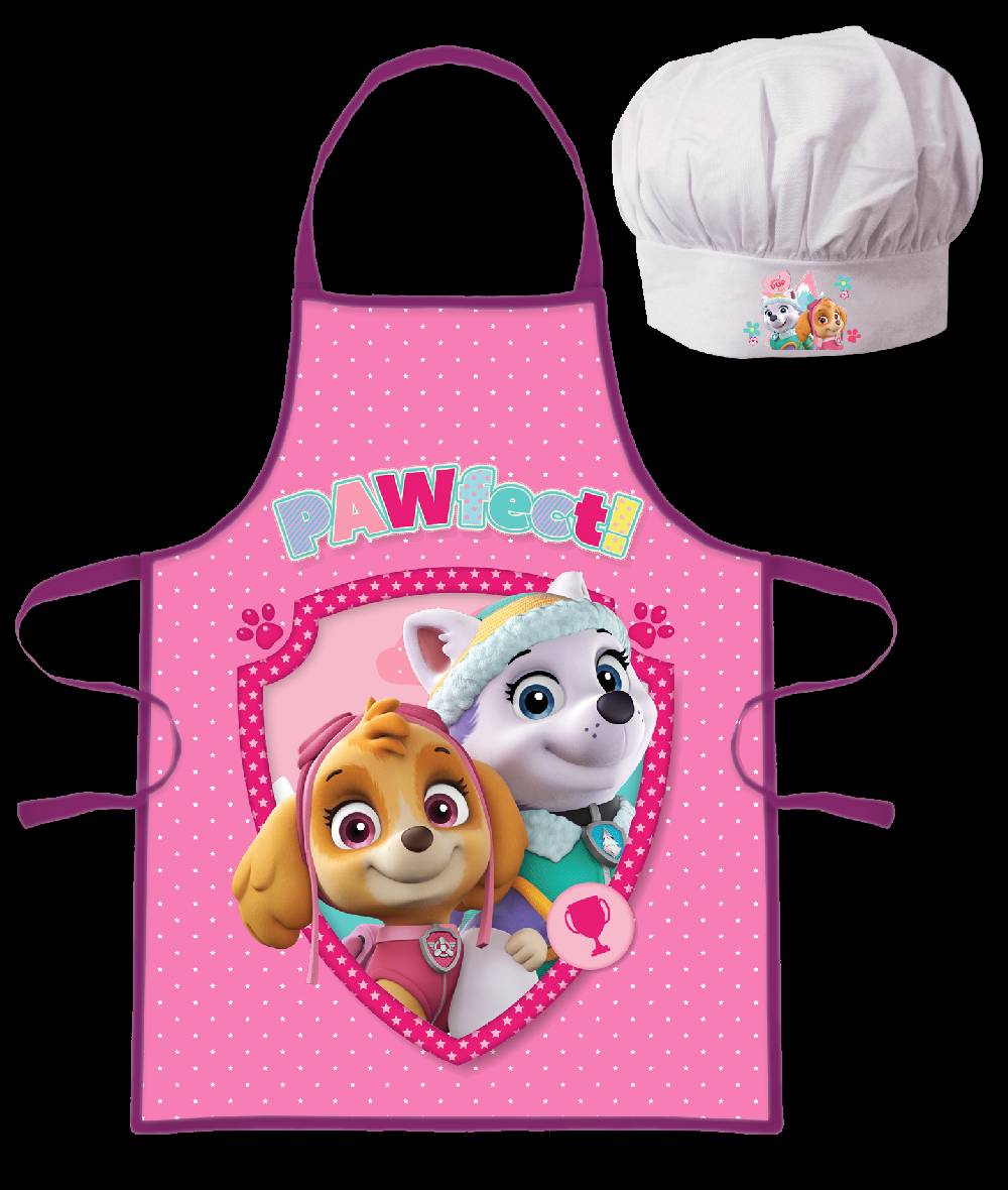 Lau Fashion Paw Patrol Kinder Kochschürze Mädchen Jungen Kindergarten Schule Kochset Clearance-Verkauf