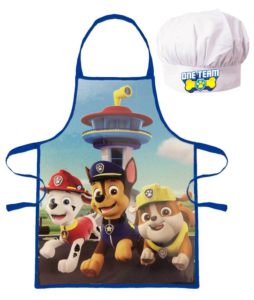 Lau Fashion Paw Patrol Kinder Kochschürze Mädchen Jungen Kindergarten Schule Kochset Clearance-Verkauf