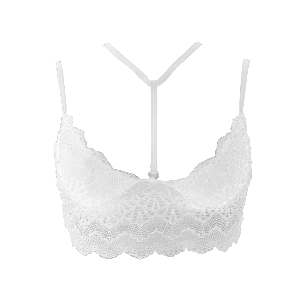 Lau Fashion Damen Körper Kette Harness BH Riemchen Spitze Bralette S/M Günstiger Verkauf