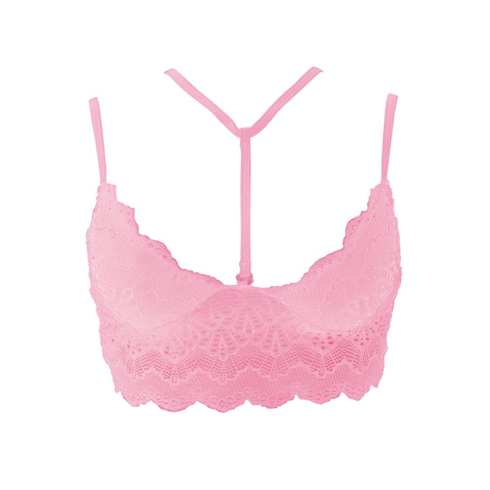 Lau Fashion Damen Körper Kette Harness BH Riemchen Spitze Bralette S/M Günstiger Verkauf
