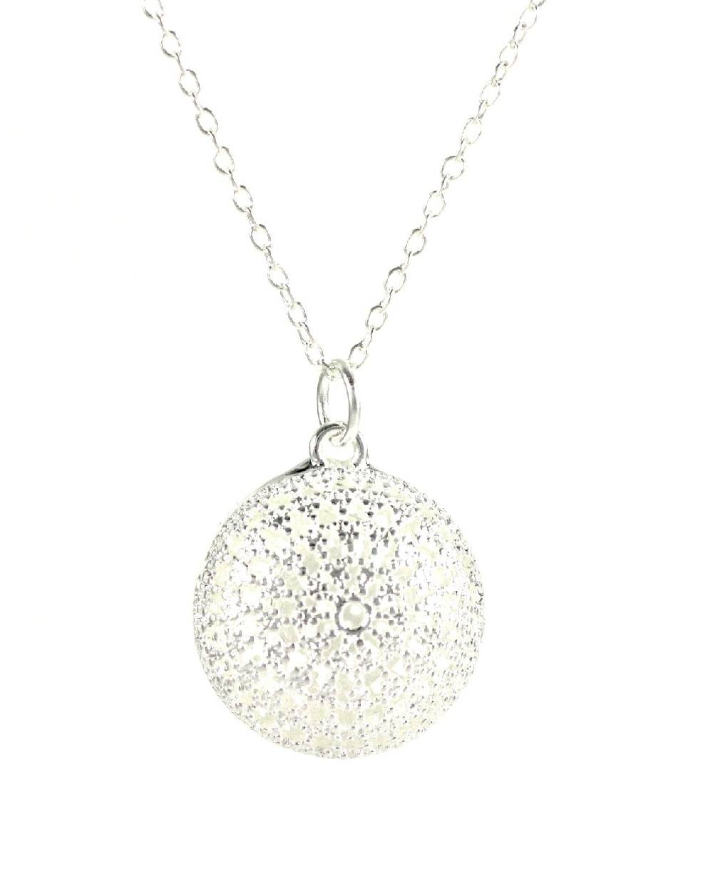 Lau Fashion Orientalisch Licht Halskette versilbert Medallion Geschenk Anhänger Ø 23mm Hotsell