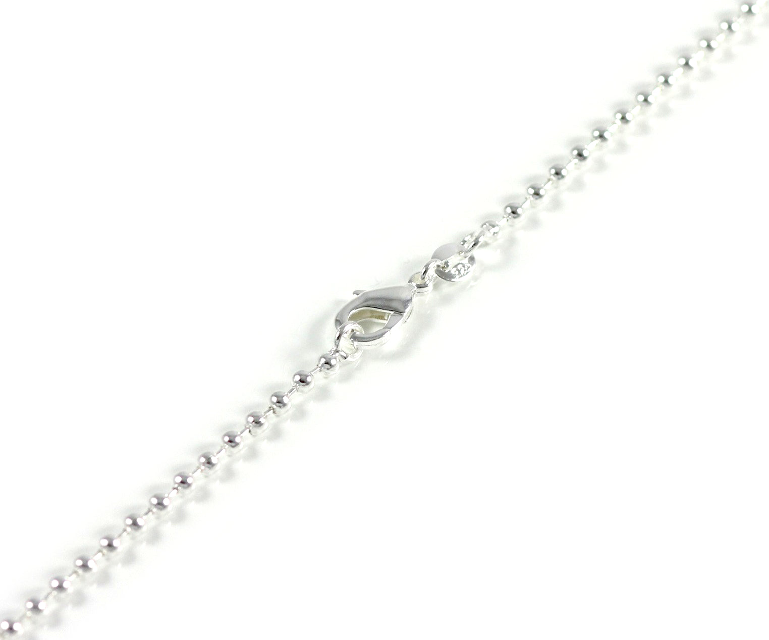 Lau Fashion Silber Rosenkranz Kette Herren Hals Jesus Kreuz Hip Hop Anhänger Ø 55mm Online Shopping