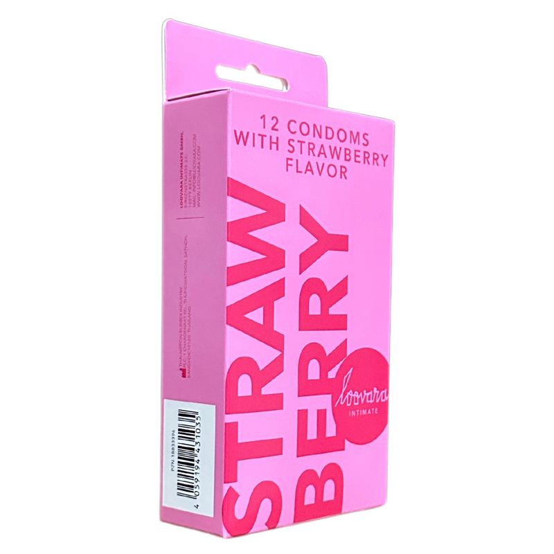 Loovara KONDOM STRAWBERRY 53MM Große Rabatte