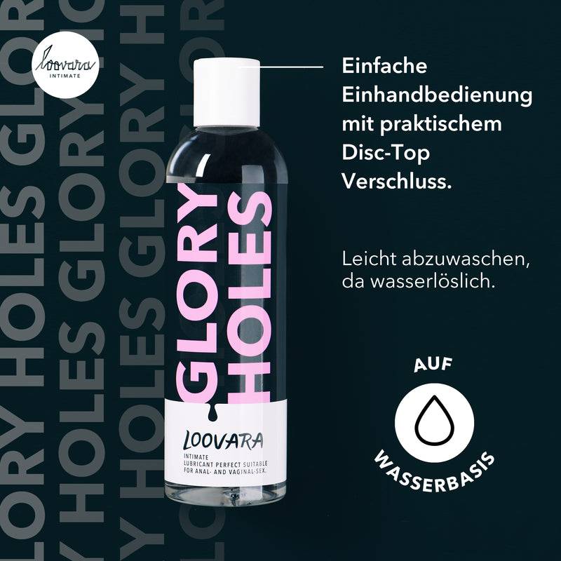 Loovara GLORY HOLES (250ml) - Anal Gleitgel Letzter Tag