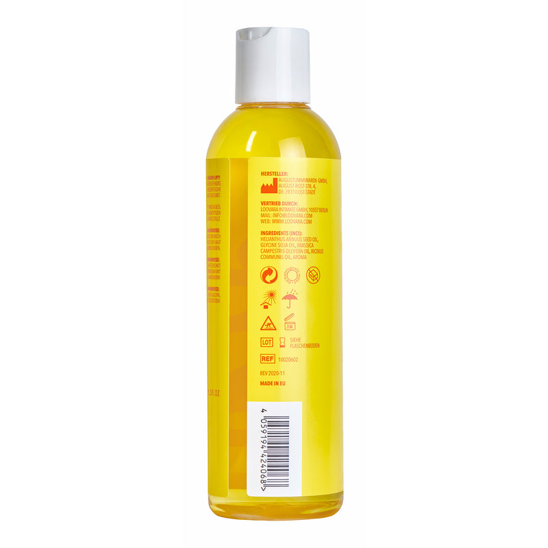 Loovara WARM UP?! WÄRMENDES MASSAGEÖL (250ml / 1000ml) Sonderangebot der Fabrik
