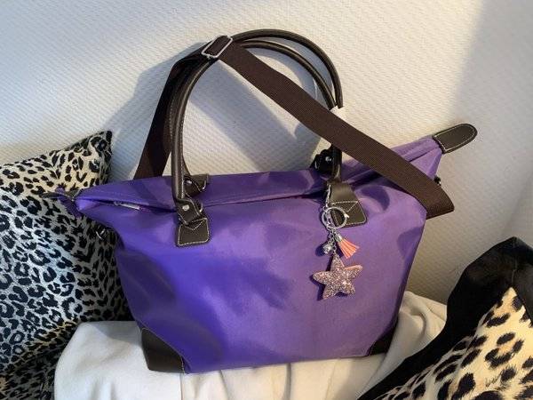 ﻿Plauener Spitze City-Shopper Lila Zeitlich begrenztes Angebot