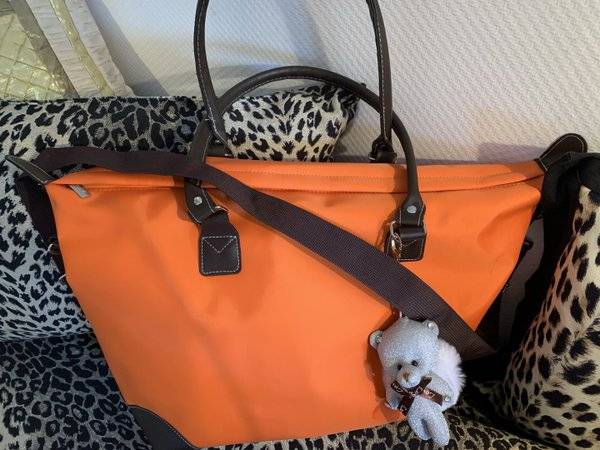 Plauener Spitze City-Shopper Orange Saisonale Angebote