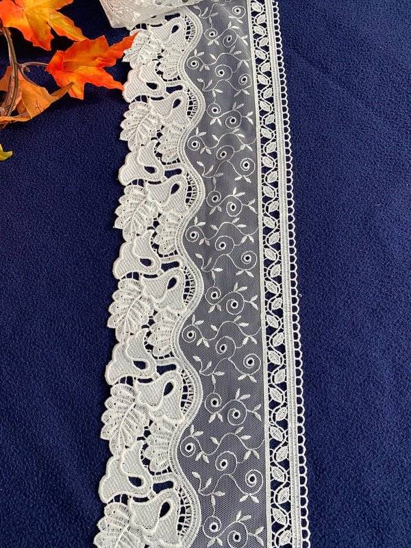 Plauener Spitze Glockenspiel 14cm/weiss JETZT KAUFEN