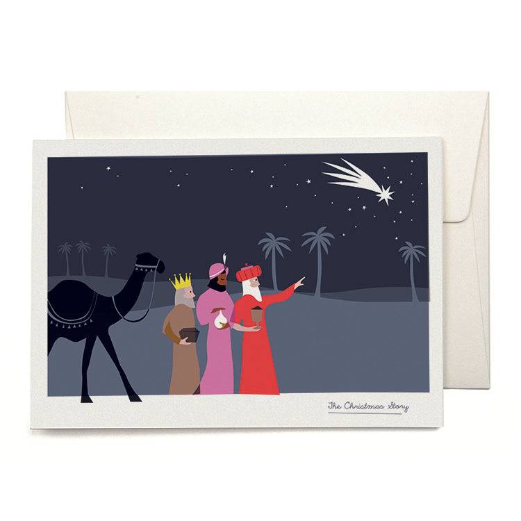 Pleased To Meet Three Kings Grusskarte