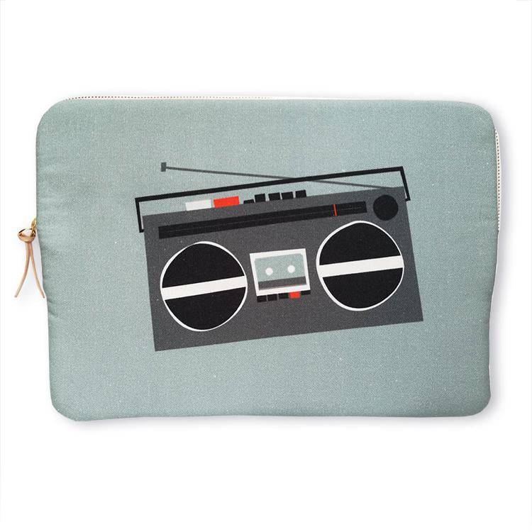 Pleased To Meet Boom Box, 13" Laptop Sleeve