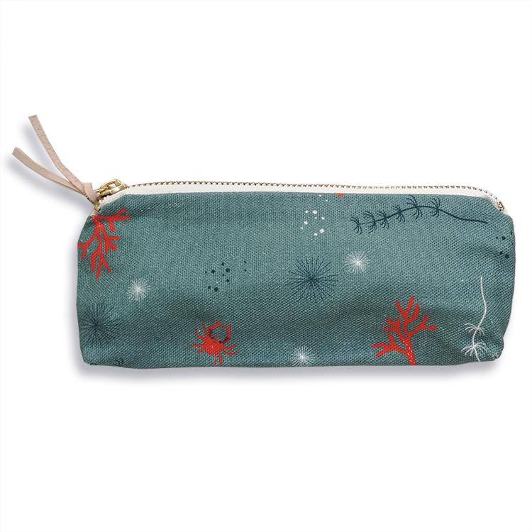 Pleased To Meet Corals Pouch, Slim