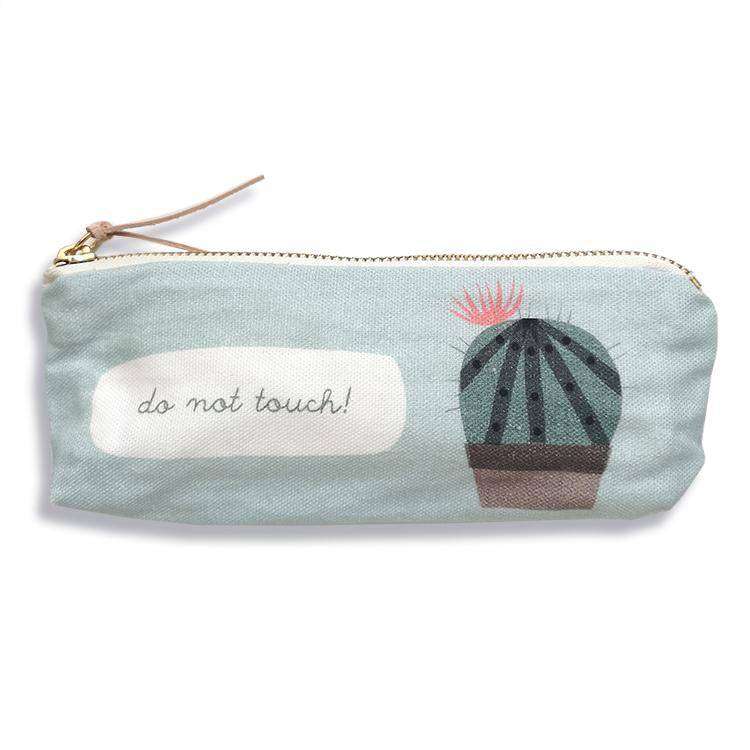 Pleased To Meet Cactus Pouch, Slim