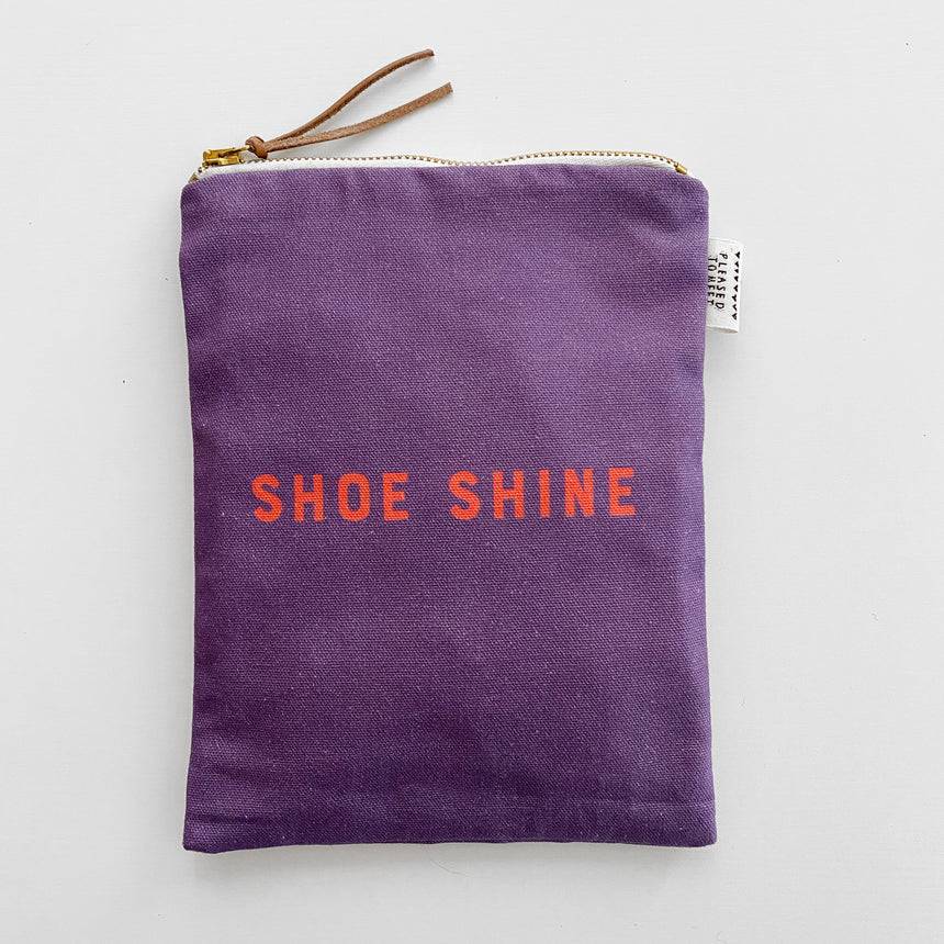 Pleased To Meet COLOURS Shoe Shine Pouch