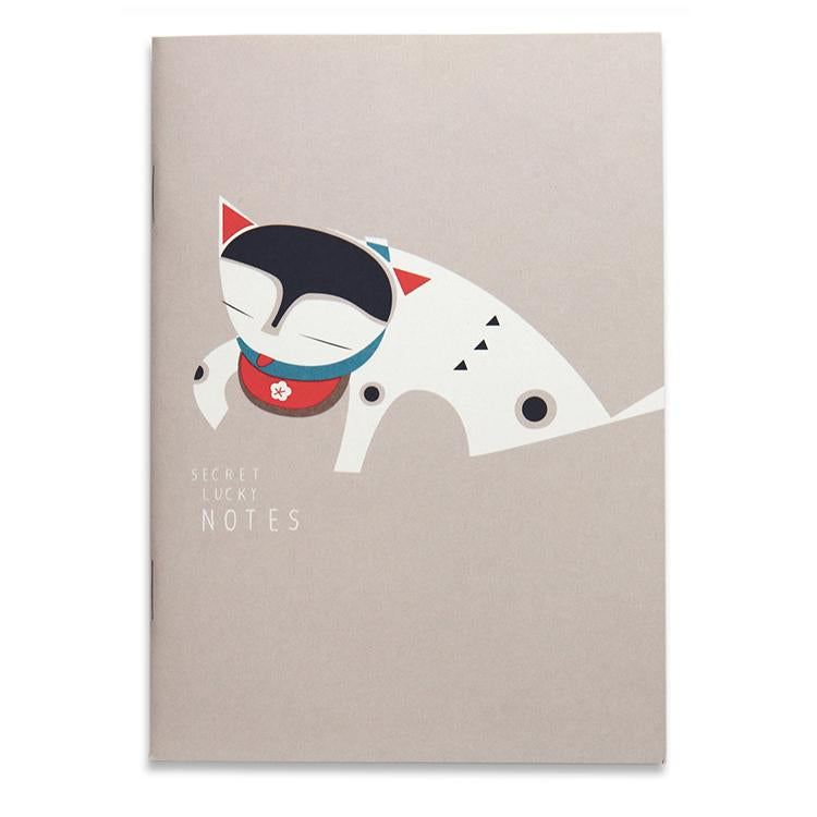 Pleased To Meet Secret Lucky Notes Notizheft A6, blanko