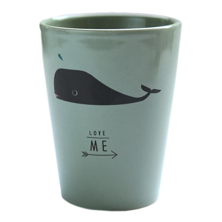 Pleased To Meet Whale Becher