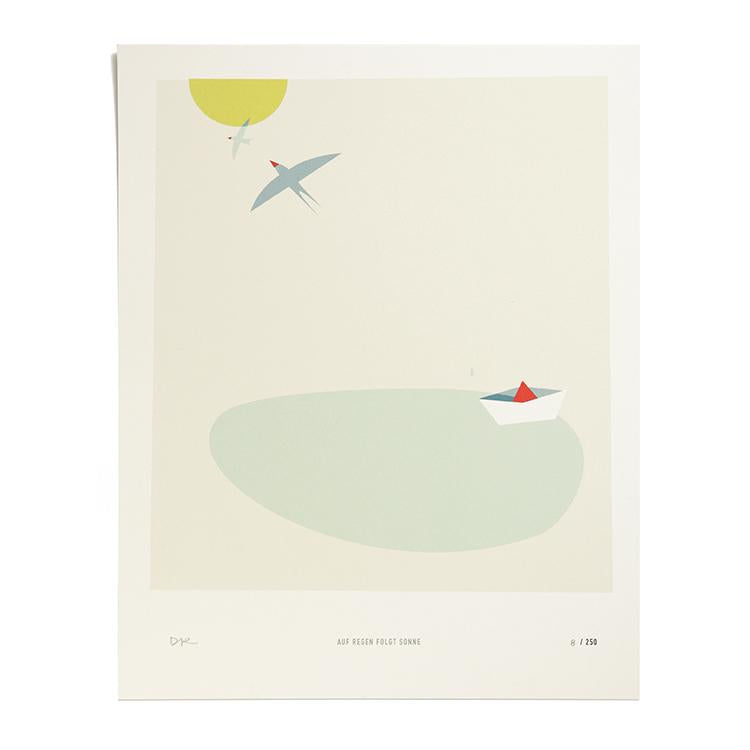 Pleased To Meet Auf Regen Folgt Sonne, Druck, ltd. 250