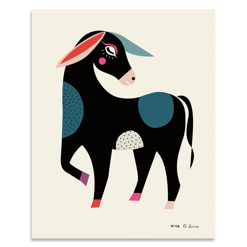 Pleased To Meet Viva El Burro, Druck, ltd. 250