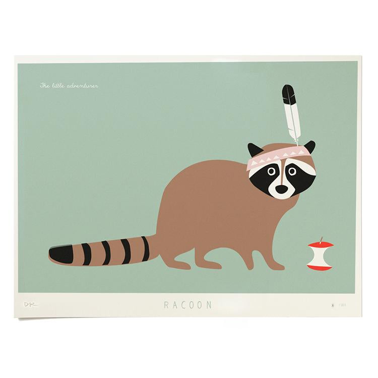 Pleased To Meet Racoon, Druck, ltd. 250