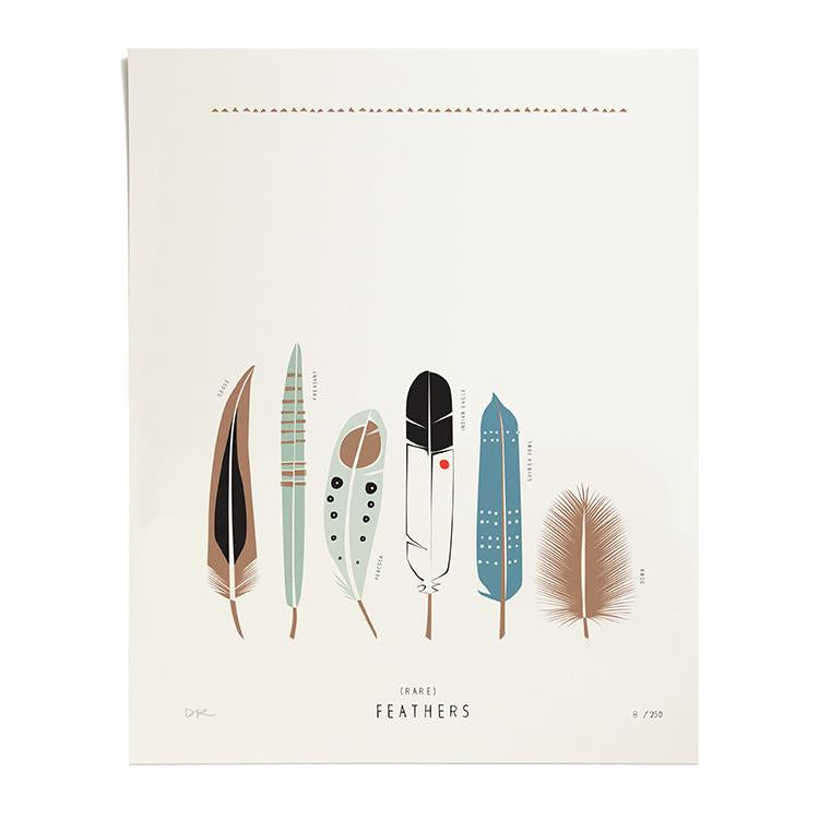 Pleased To Meet Rare Feathers, Druck, ltd. 250