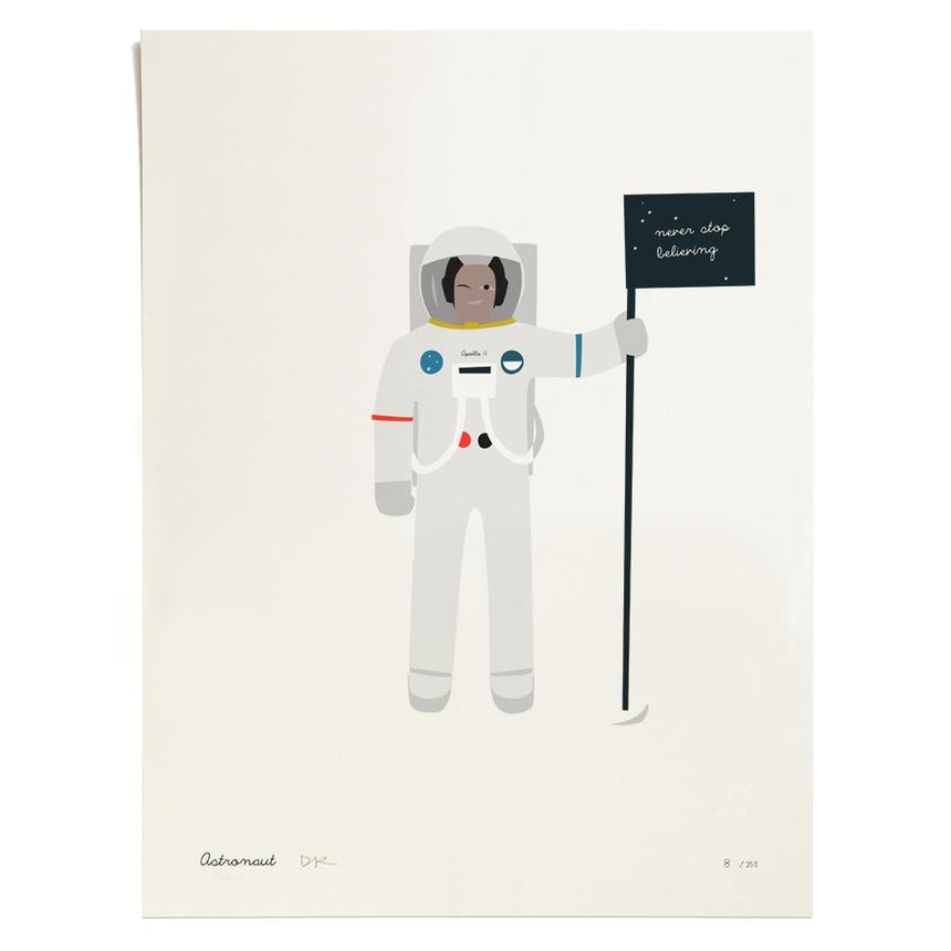 Pleased To Meet Astronaut, Druck, ltd. 250
