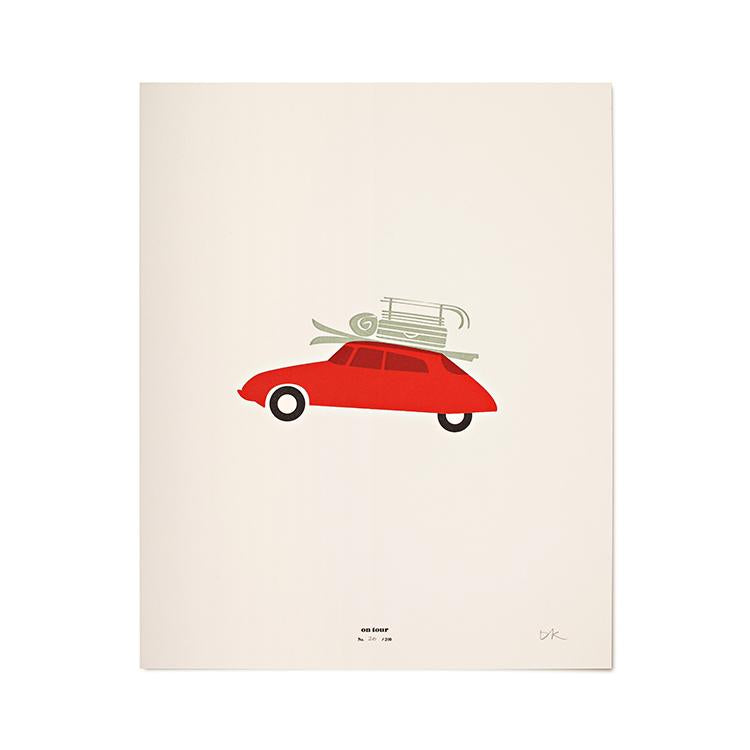 Pleased To Meet On Tour, Letterpress Druck, ltd. 200 Großer Ausverkauf