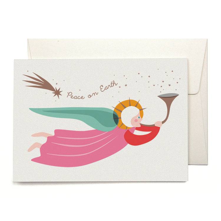 Pleased To Meet Peace on Earth Grusskarte Weihnachtsangebot