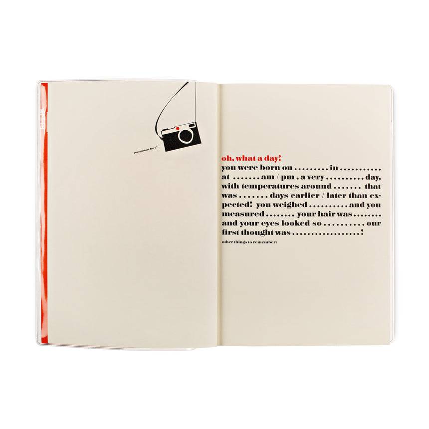 Pleased To Meet Baby Journal (gold), englisch Saisonale Angebote