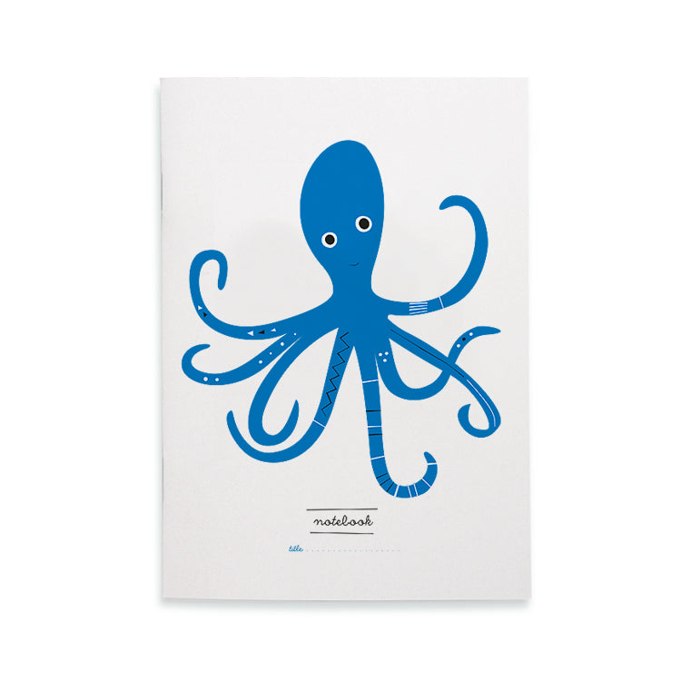 Pleased To Meet Octopus Notizheft A6, blanko