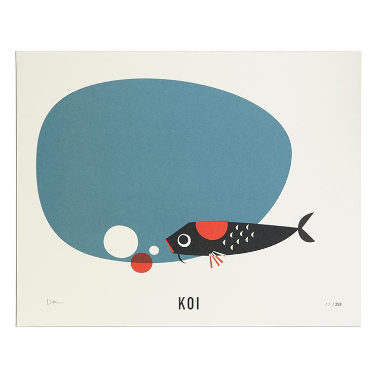 Pleased To Meet Koi, Druck, ltd. 250