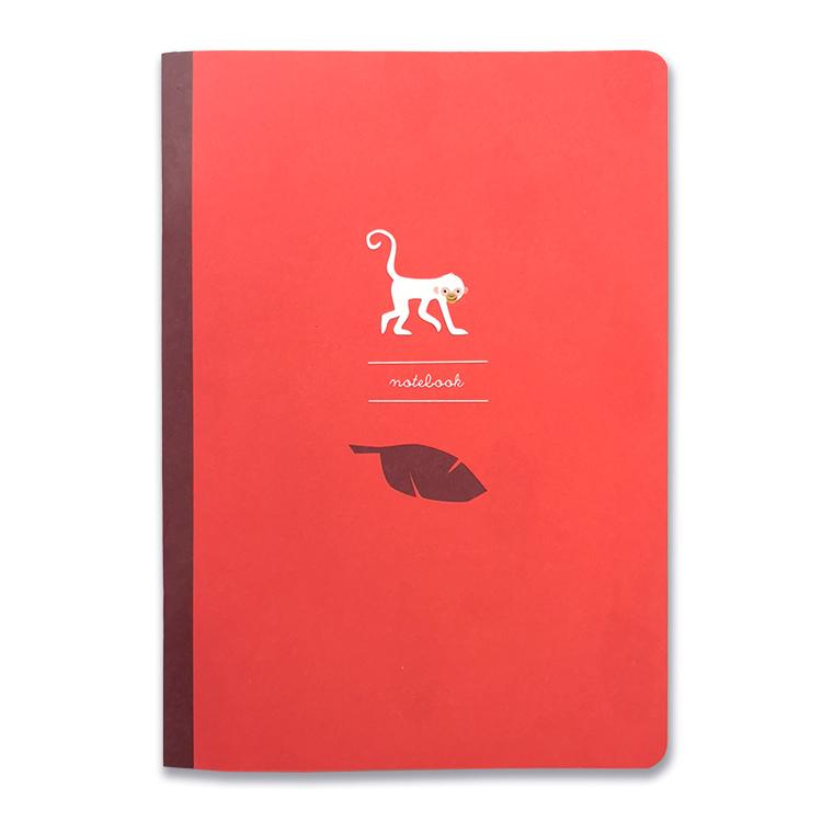 Pleased To Meet Spider Monkey Notizheft A5, blanko