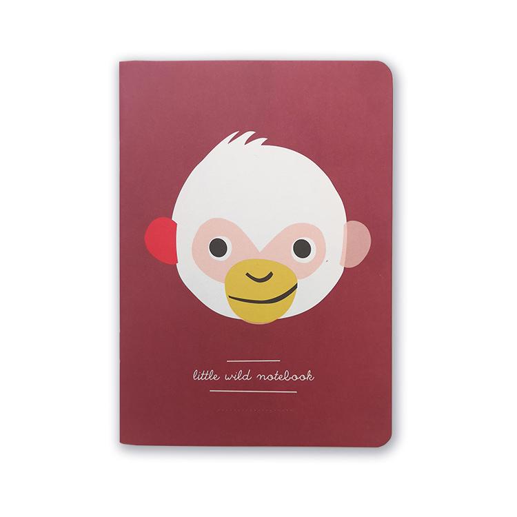 Pleased To Meet Spider Monkey Notizheft A6, blanko Saisonschlussverkauf