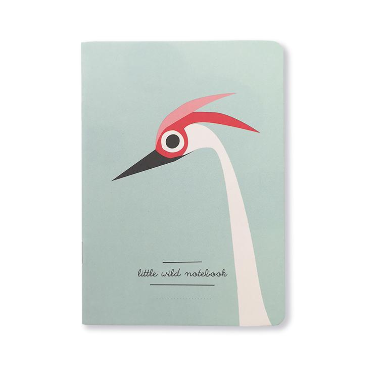 Pleased To Meet Heron Notizheft A6, blanko
