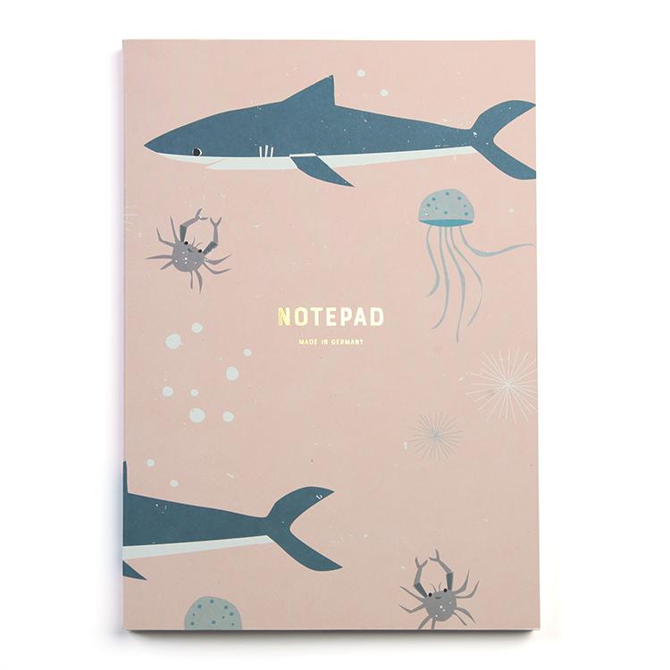 Pleased To Meet Sharks Notizblock A5 Zeitlich begrenztes Angebot
