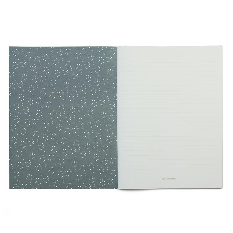 Pleased To Meet Waterflowers Notizheft 21x28cm, liniert Blitzangebot