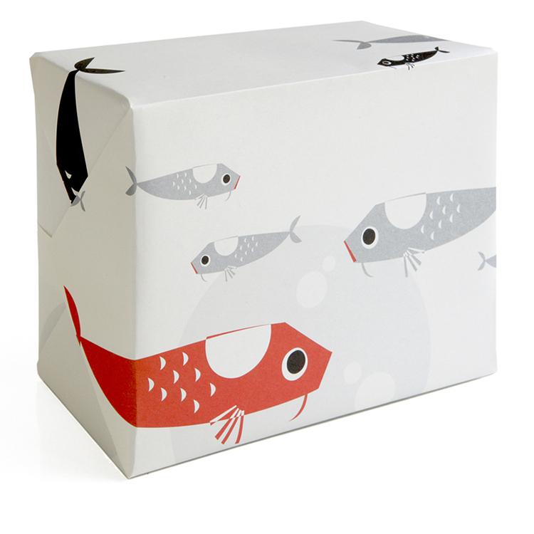 Pleased To Meet Koi Geschenkpapier