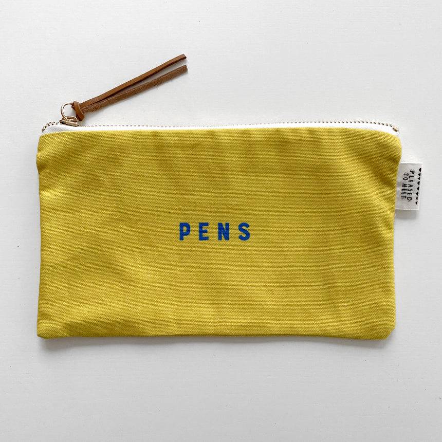 Pleased To Meet COLOURS Pens Large Purse