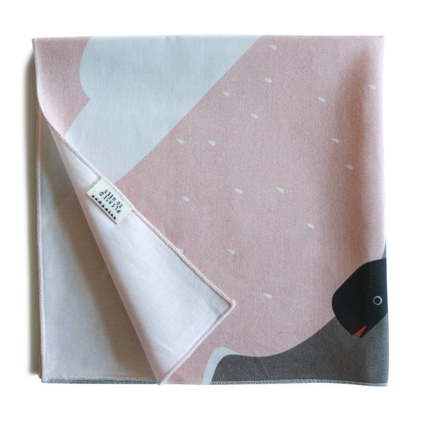 Pleased To Meet Life at Sea Tuch, pink Kostenloser Versand