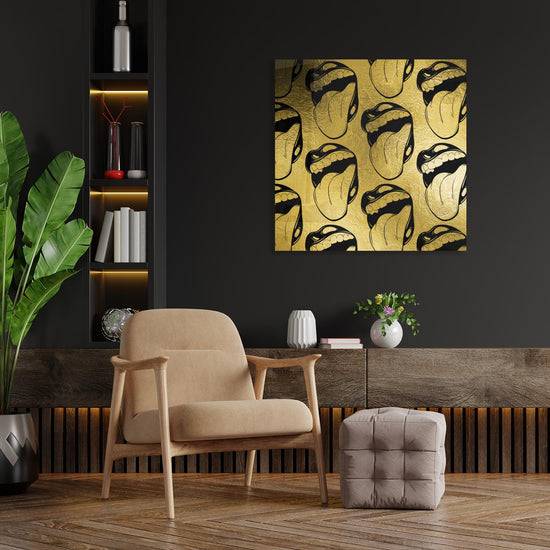 Queen Kerosin Blattgold Bild - Tongue Cyber Monday